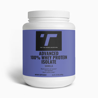 Advanced 100% Whey Protein Isolate (Vanilla)