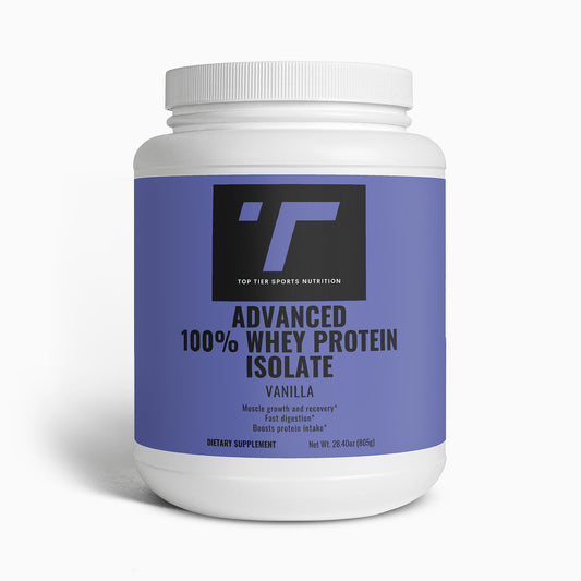 Advanced 100% Whey Protein Isolate (Vanilla)