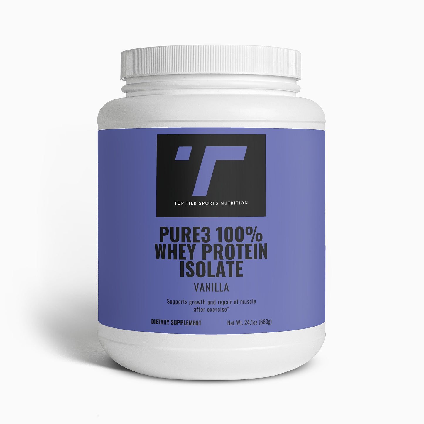 Pure3 100% Whey Protein Isolate (Vanilla)