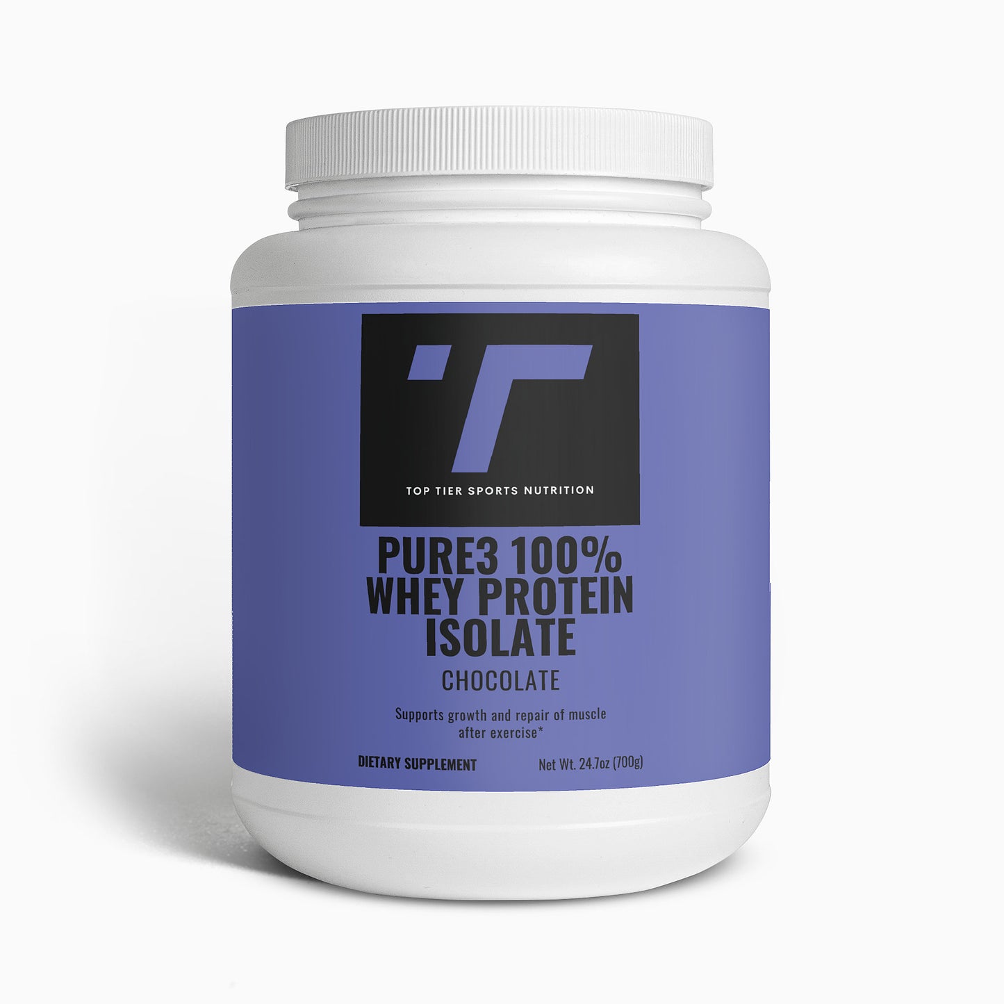 Pure3 100% Whey Protein Isolate (Chocolate)