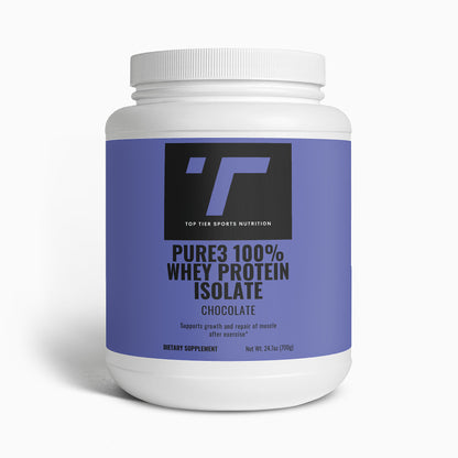 Pure3 100% Whey Protein Isolate (Chocolate)