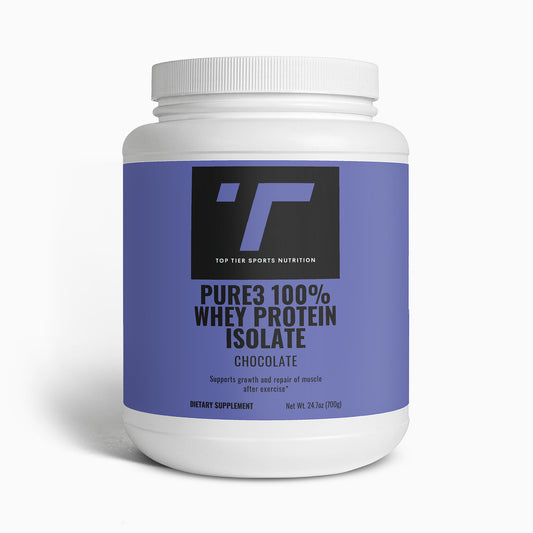 Pure3 100% Whey Protein Isolate (Chocolate)