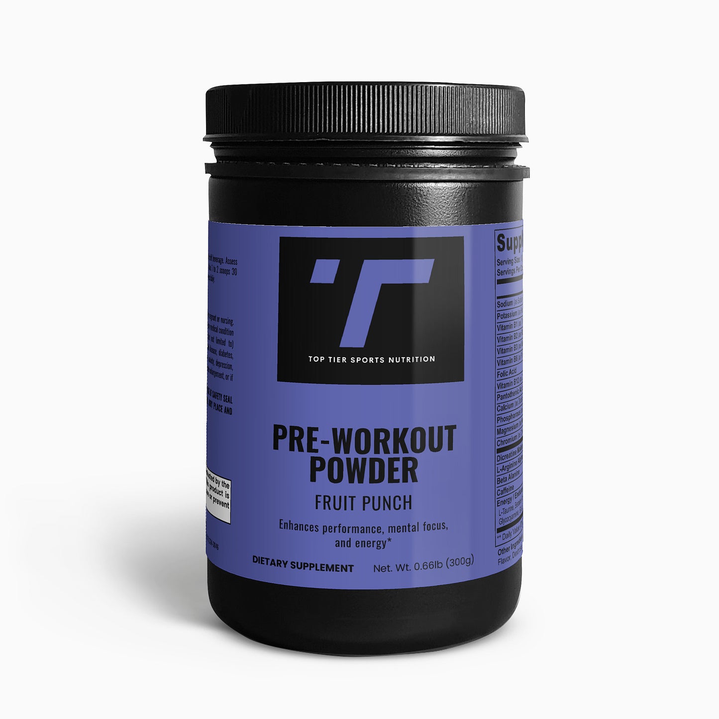 Nitric Shock Pre-Workout Powder (Fruit Punch)